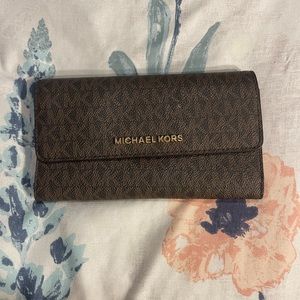 Brown Michael Kors wallet